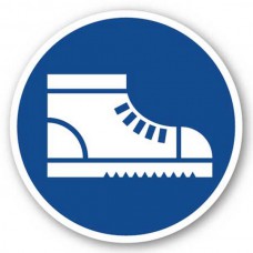 DuraStripe rond veiligheidsteken / SAFETY FOOTWEAR REQUIRED